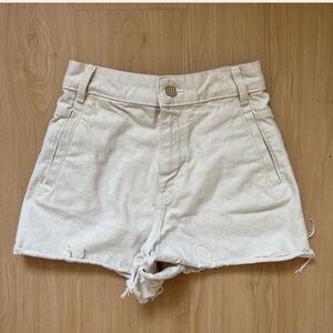 Denim Zara shorts